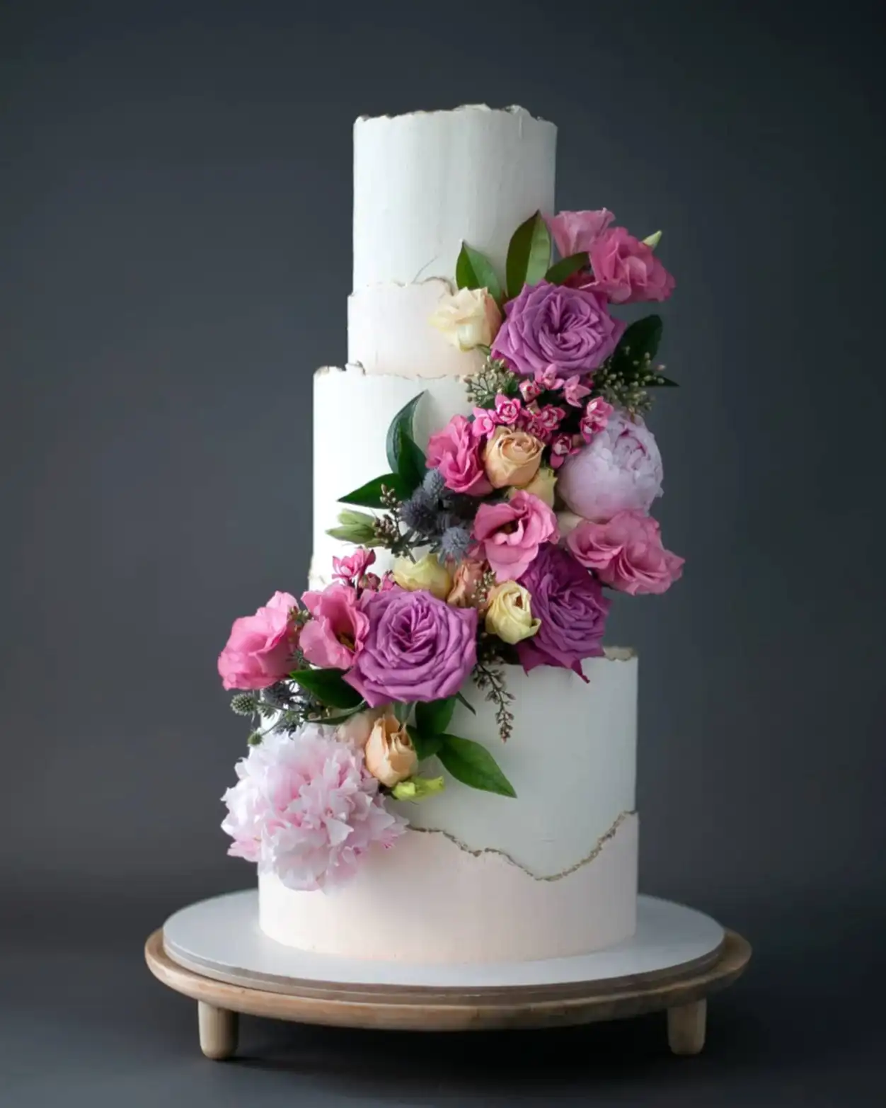 Canlı Çiçek Pasta