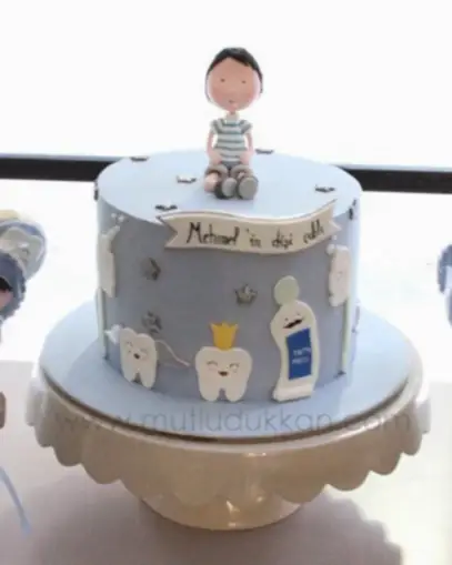 diş pastası – erkek bebek diş buğdayı pastası