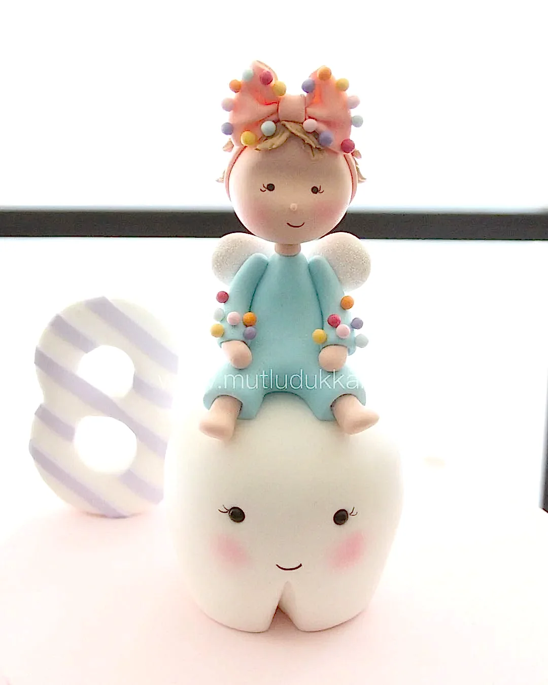 diş pastası – diş çıkarma temalı kız çocuk pastası