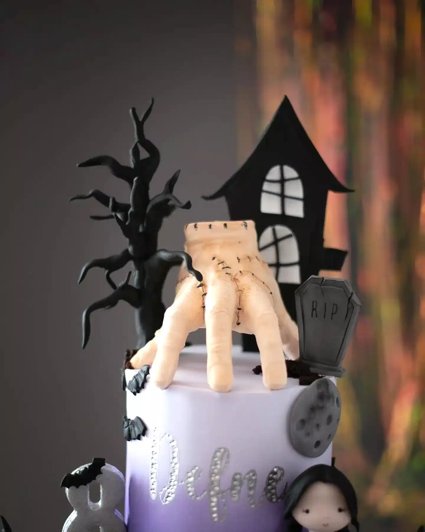 halloween pasta – wednesday pastası