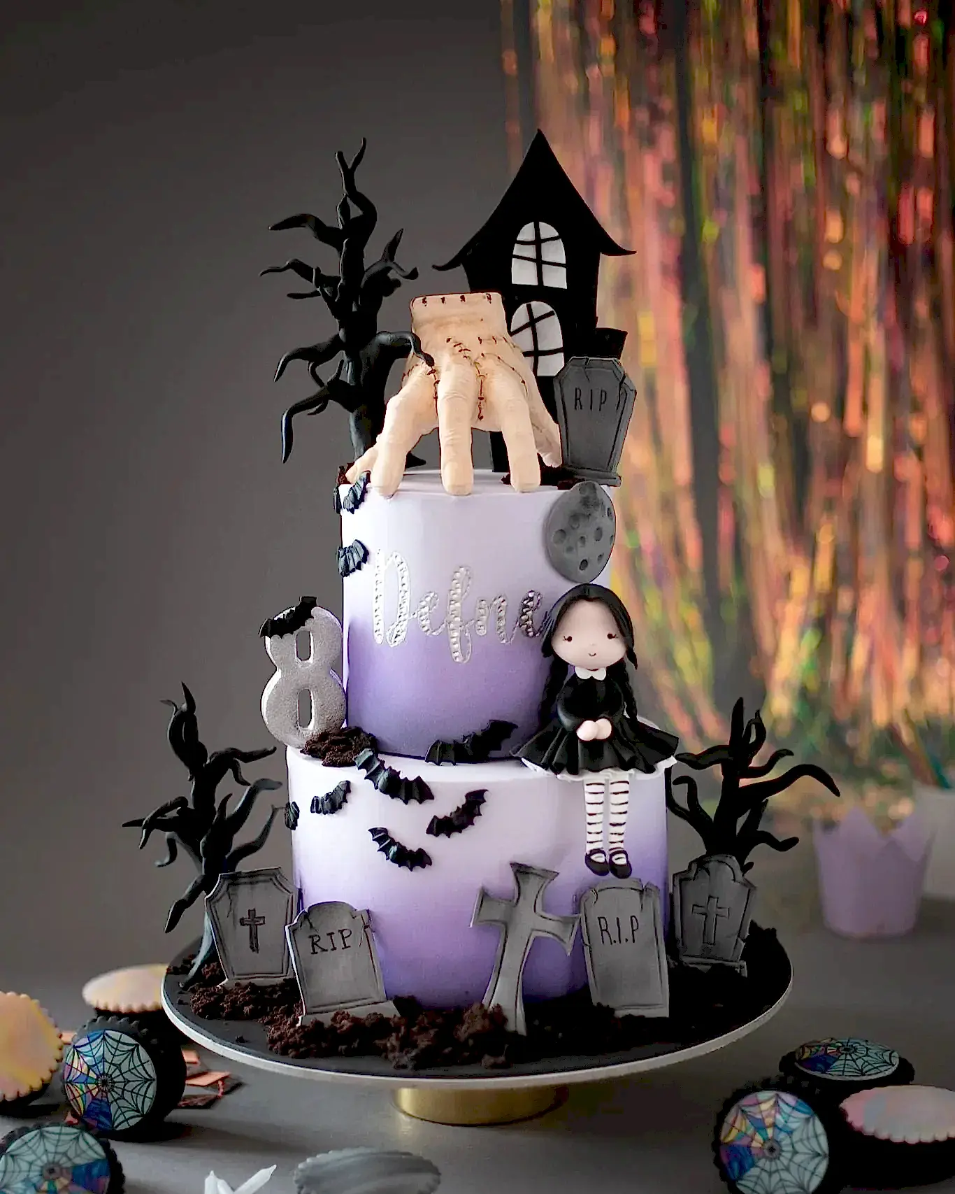 halloween pasta – wednesday pastası