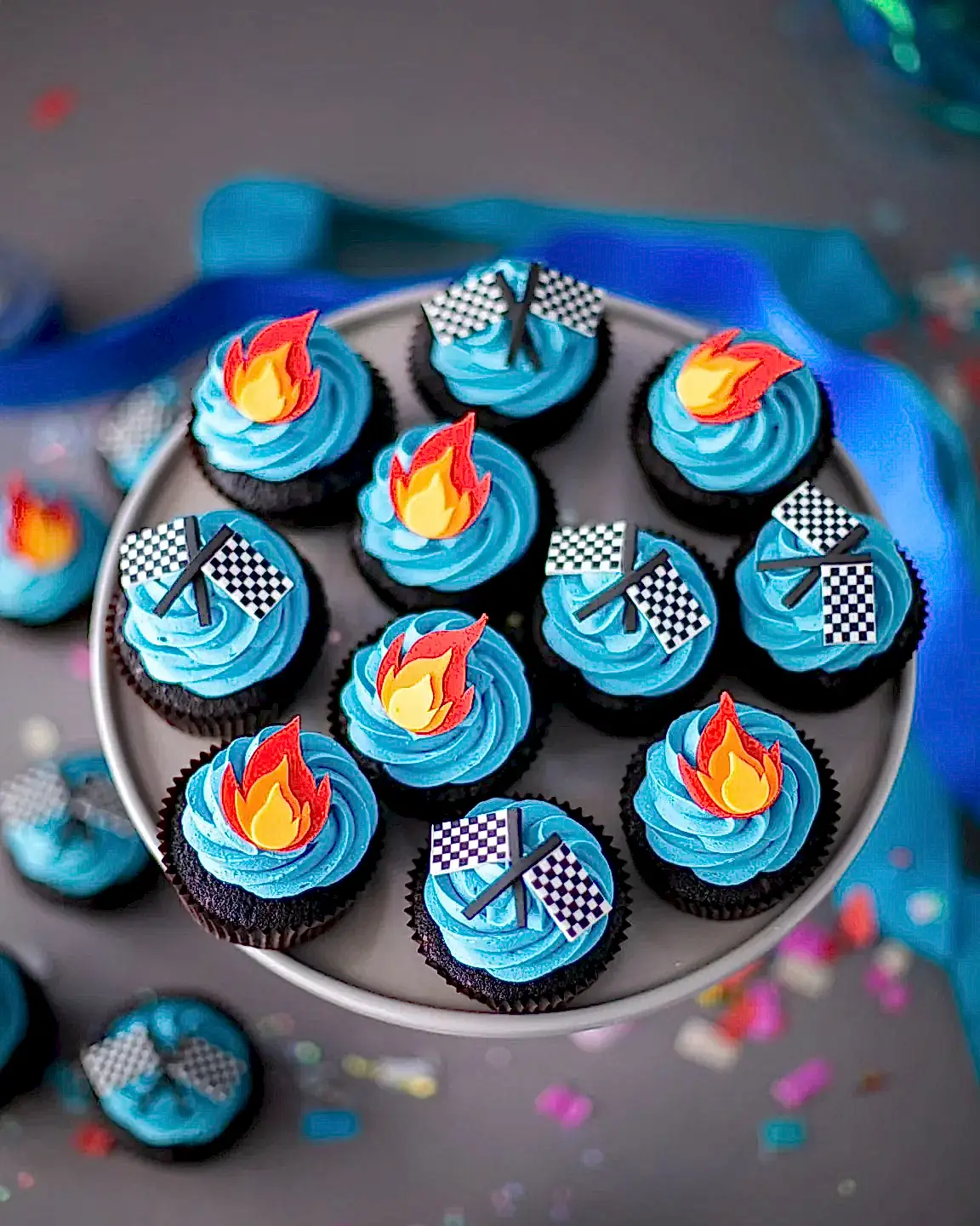 Hot Wheels Kremalı Cupcake