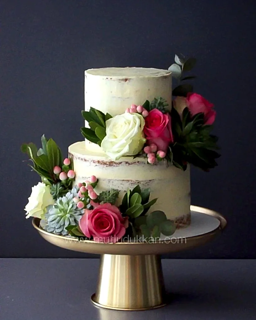 Kaktüs Süslemeli Pasta