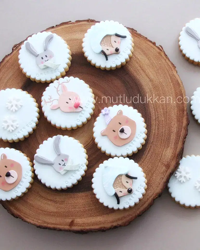 Kar Hayvanları Kurabiye