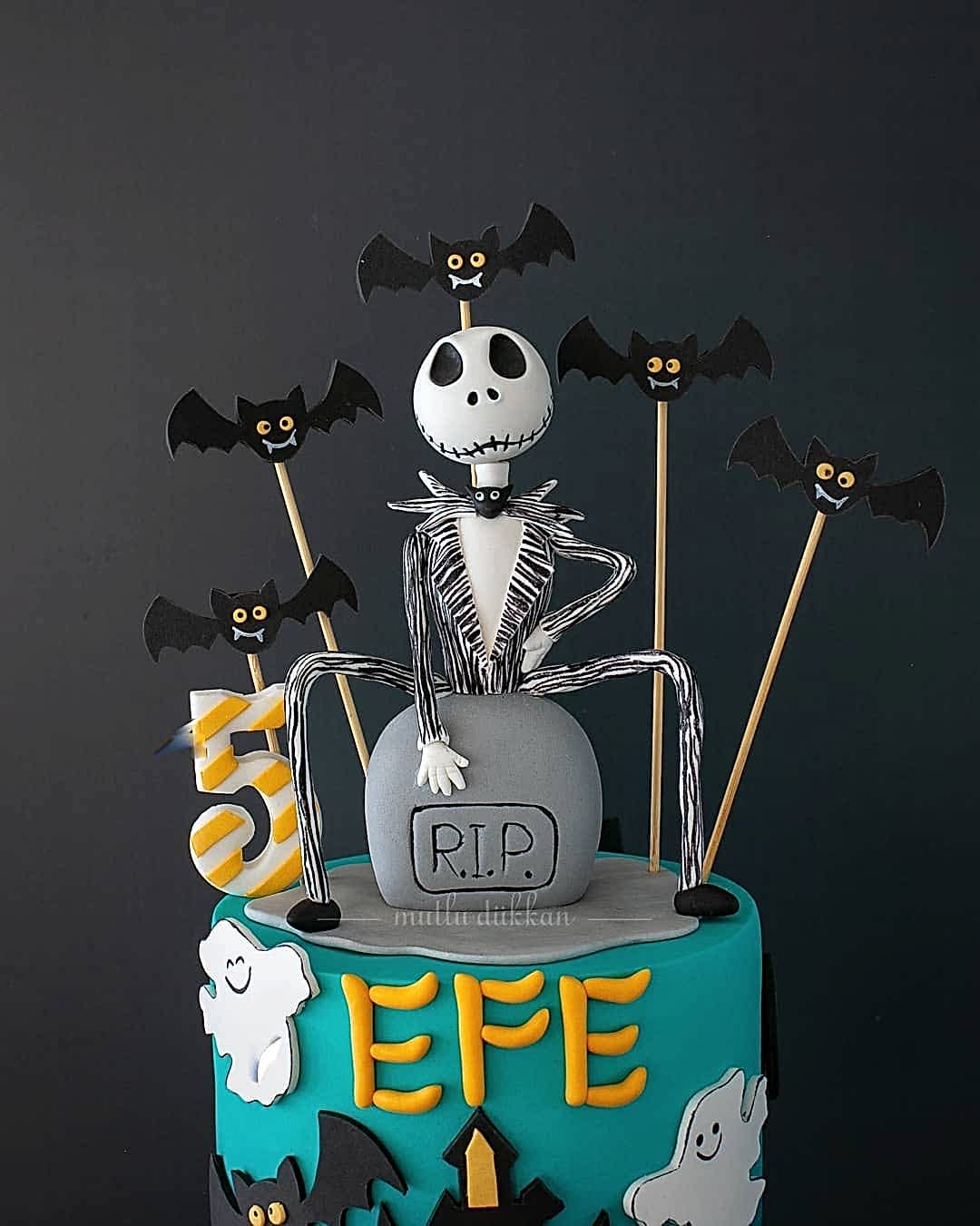 noel gecesi kabusu pasta - halloween pastası