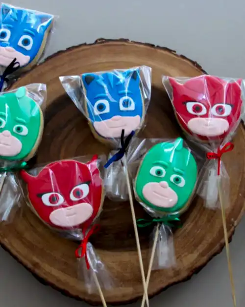 pj maskeliler kurabiye