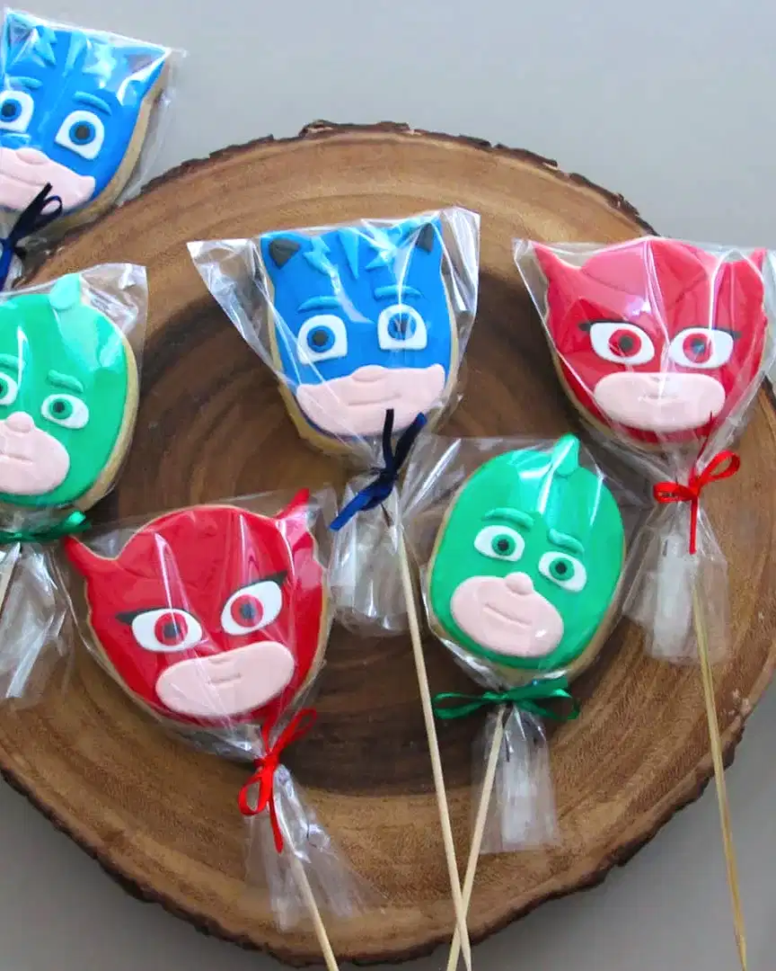 pj maskeliler kurabiye