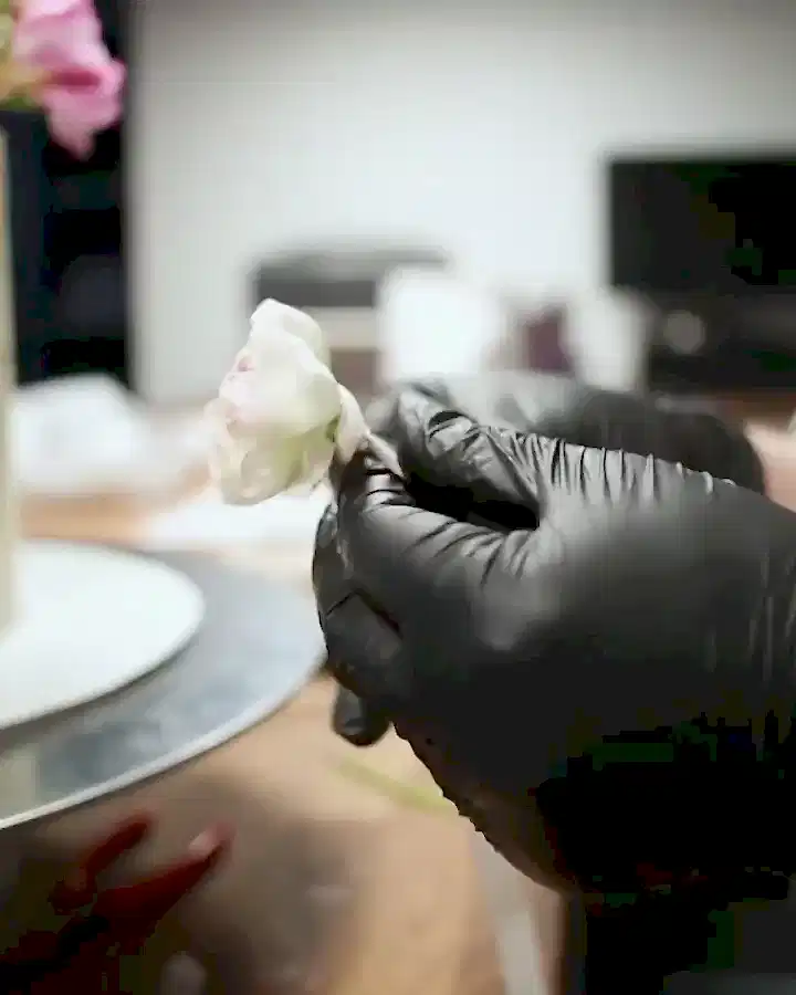 Erengül Süslemeli Nişan Pastası