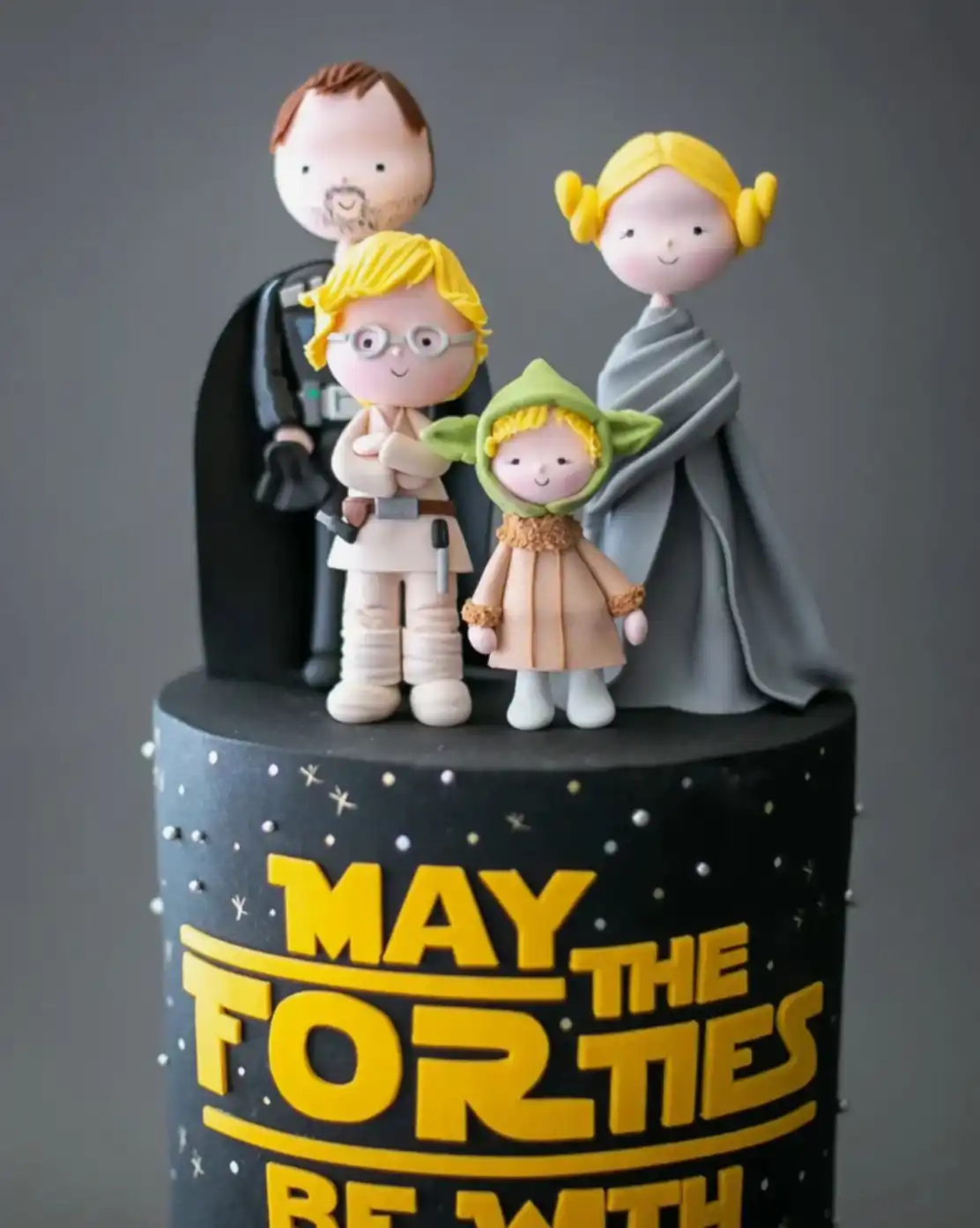 star wars pasta – aile temalı doğum günü pastası